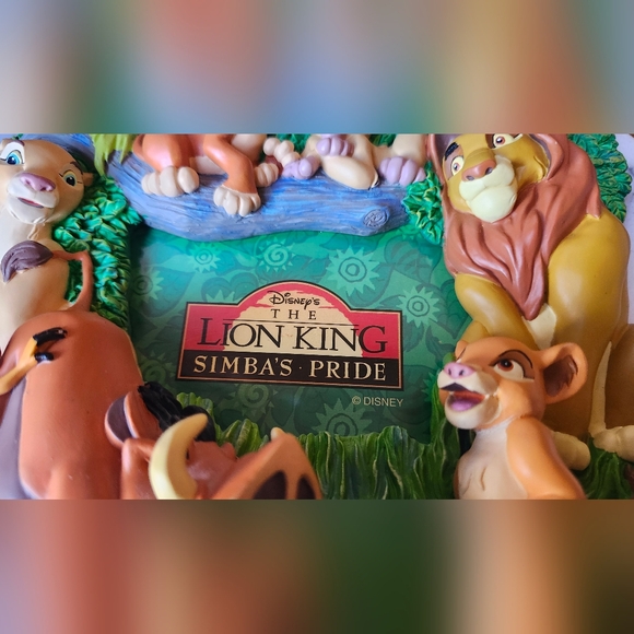 Vintage 1998 The Lion King 2 Simba's Pride Resin 3D Photo Frame - Picture 3 of 12